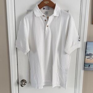 Pine Orchard Classic Cotton Polo - Bright White